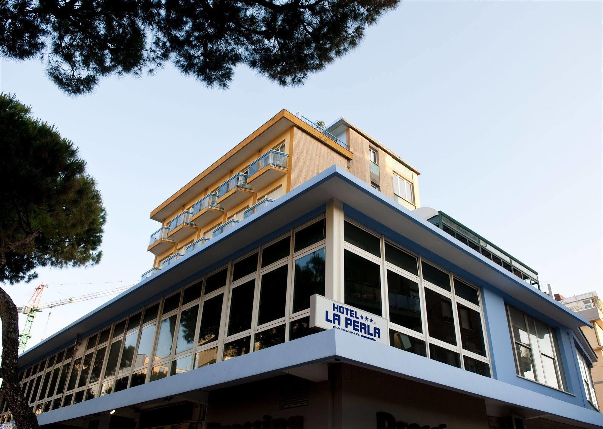 Hotel La Perla Rimini Exteriér fotografie